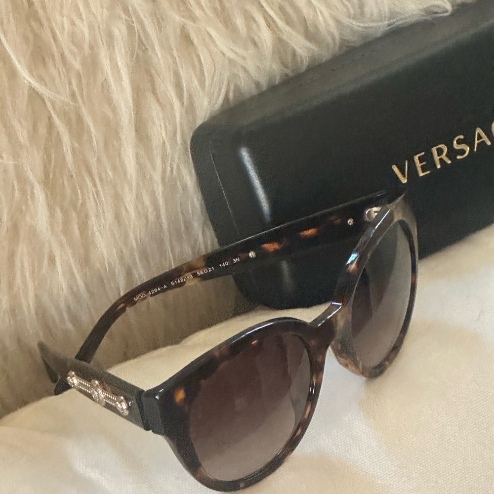 Versace Tortoise Shell Sunglasses 4294-A